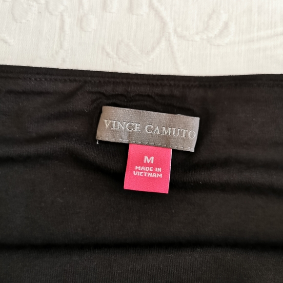 Vince Camuto Black Short Pencil Skirt Size Medium - Picture 4 of 6